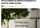 美国税局改革: 宣布“简化通知倡议行动”（Simple Notice Initiative）